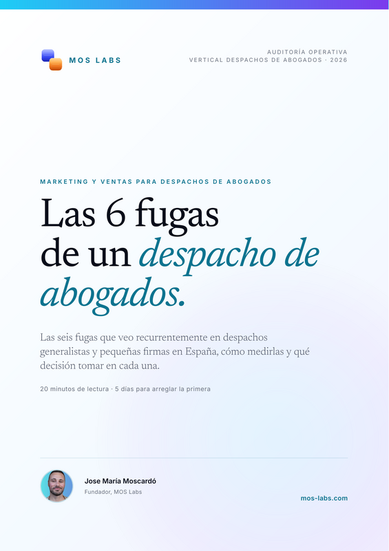 Portada: Las 6 fugas